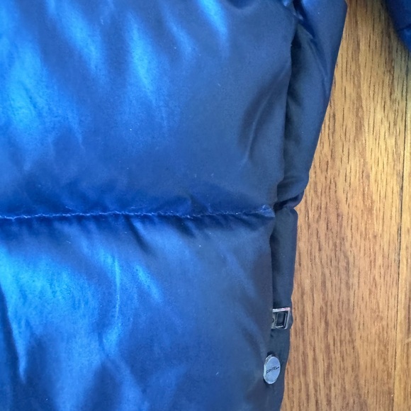 Polo Ralph Lauren Girl Navy Blue Winter hooded Jacket size 5 - Picture 5 of 7